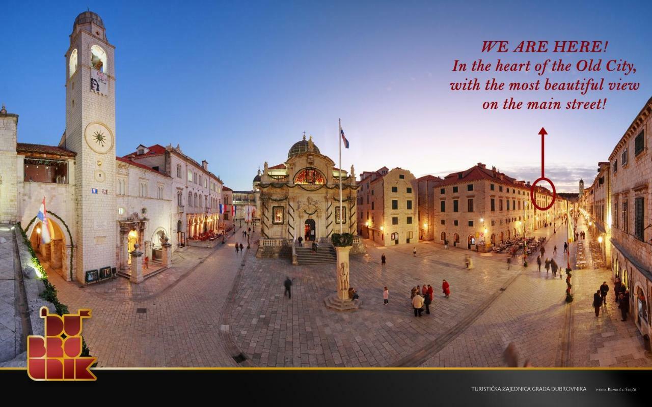 Apartment Stradun In The Heart Of Old City Dubrovnik Eksteriør bilde